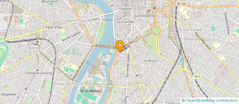 localisation de l'entreprise INDIVISION INFANTINO ROMER  TOULOUSE