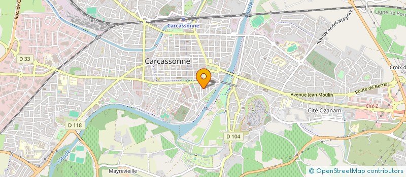 localisation de l'entreprise INDIVISION INGRE MARTRE à CARCASSONNE