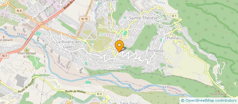 localisation de l'entreprise INDIVISION INSULAIRE-MAREUX à LA POSSESSION