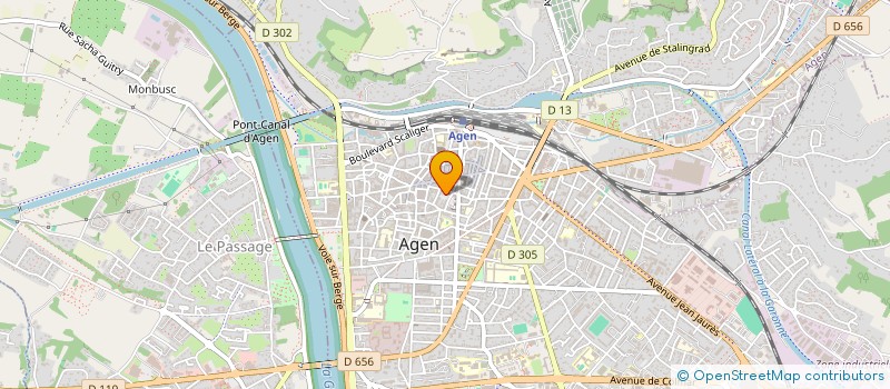 localisation de l'entreprise INDIVISION INTILIA BERENICE ET ALBAN  AGEN