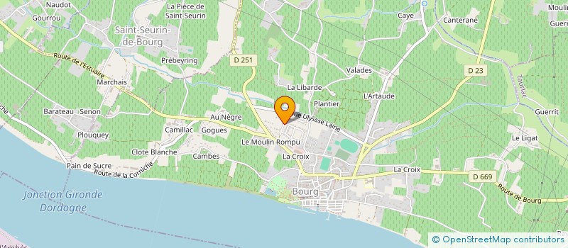 localisation de l'entreprise INDIVISION IRALI-SANCHEZ à BOURG