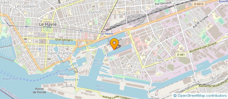 localisation de l'entreprise INDIVISION ISBLED CLAEYMAN  LE HAVRE