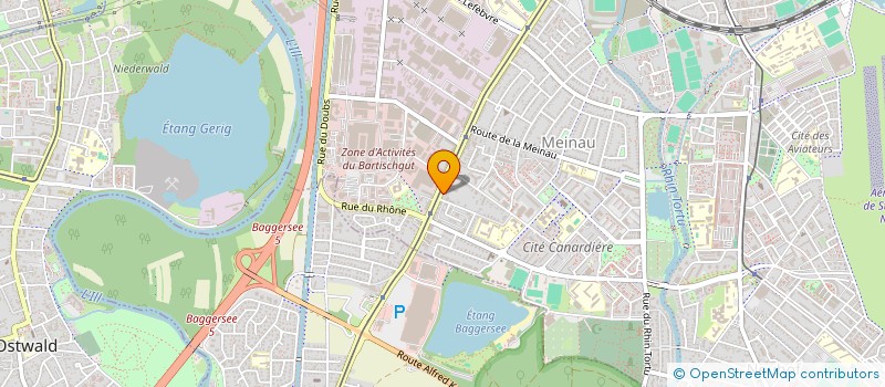 localisation de l'entreprise INDIVISION ISKANDAR-LUTZ à STRASBOURG