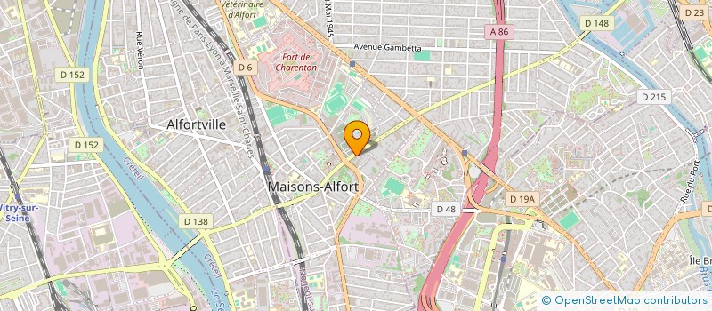 localisation de l'entreprise INDIVISION ISSALY à MAISONS-ALFORT