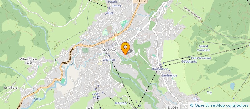 localisation de l'entreprise INDIVISION ISSARTEL  PRAZ SUR ARLY