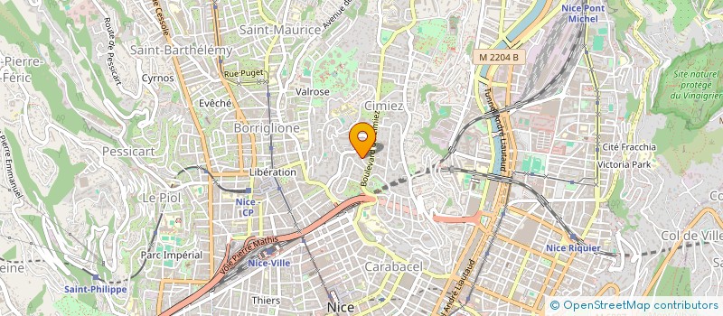 localisation de l'entreprise INDIVISION ISSERT-ATANASOVA à NICE