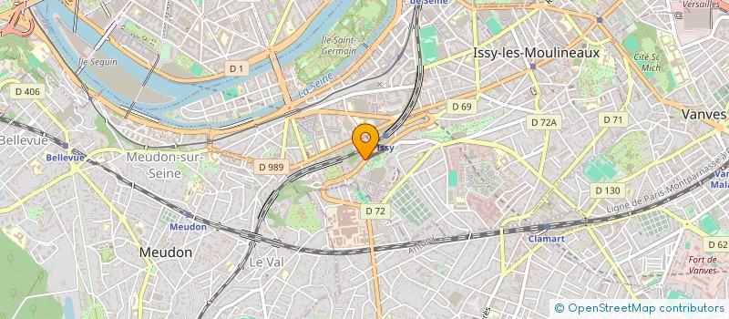 localisation de l'entreprise INDIVISION ISSY à ISSY-LES-MOULINEAUX