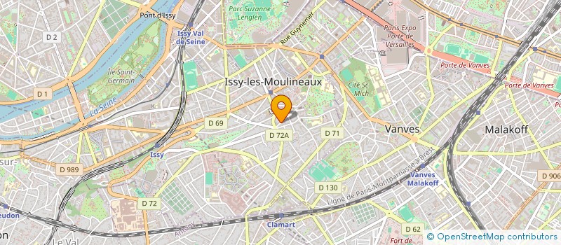 localisation de l'entreprise INDIVISION ISSY-LES-MOULINEAUX à ISSY-LES-MOULINEAUX