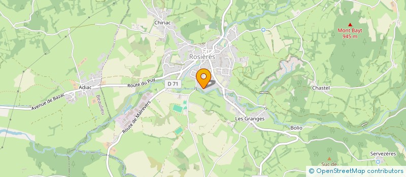 localisation de l'entreprise INDIVISION ITIER  CLERMONT FERRAND