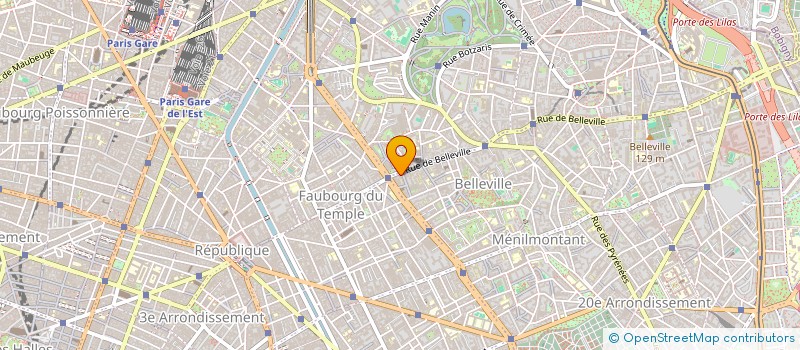 localisation de l'entreprise INDIVISION J B INVEST  PARIS