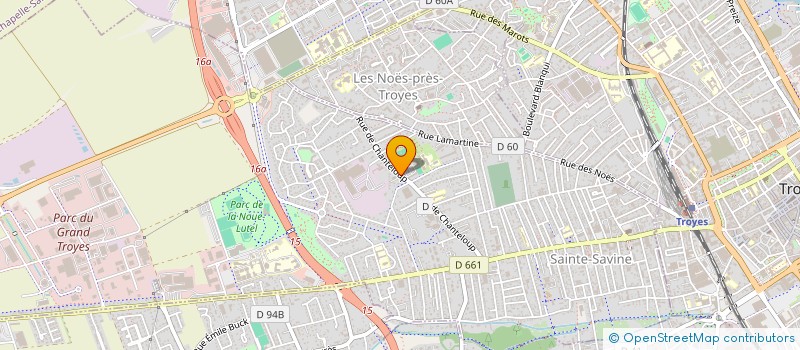 localisation de l'entreprise INDIVISION - JABOUR  SAINTE SAVINE