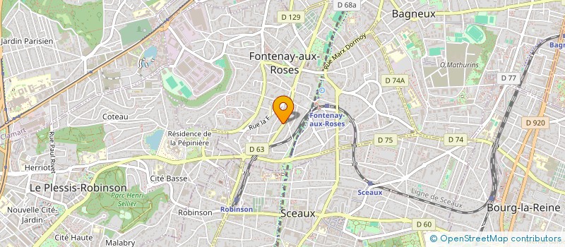 localisation de l'entreprise INDIVISION JACINTO à FONTENAY-AUX-ROSES