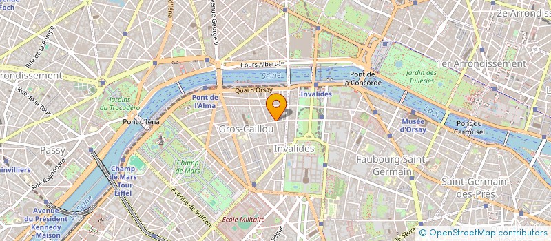 localisation de l'entreprise INDIVISION JACOB CORNIAU SIMONE CHRISTIANE  PARIS