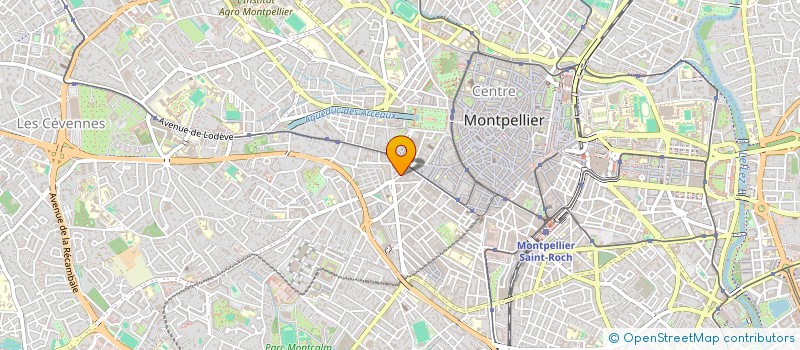 localisation de l'entreprise INDIVISION JACOBIN KOPRIVICA à MONTPELLIER