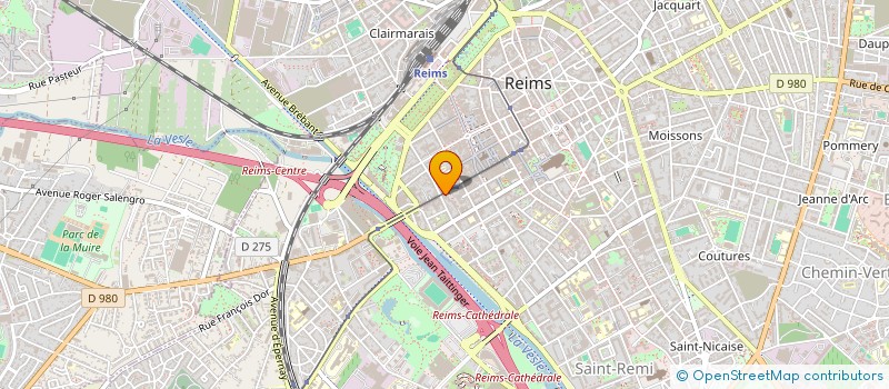 localisation de l'entreprise INDIVISION JACQUEMART  REIMS