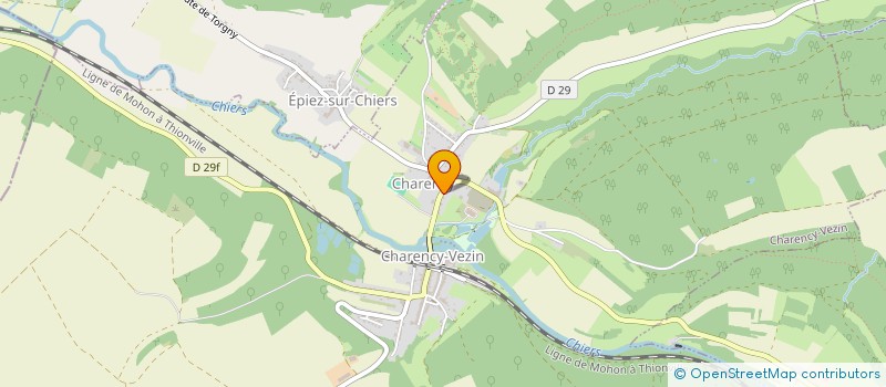 localisation de l'entreprise INDIVISION JACQUEMIN  CHARENCY-VEZIN
