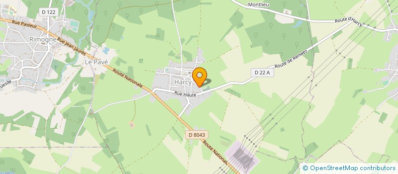 localisation de l'entreprise INDIVISION JACQUES DANIEL  LE CHATELET-SUR-SORMONNE