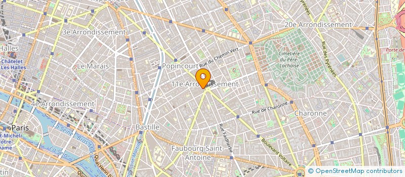 localisation de l'entreprise INDIVISION JACQUES DUMONT  PARIS