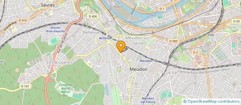 localisation de l'entreprise INDIVISION JACQUES ORY à MEUDON