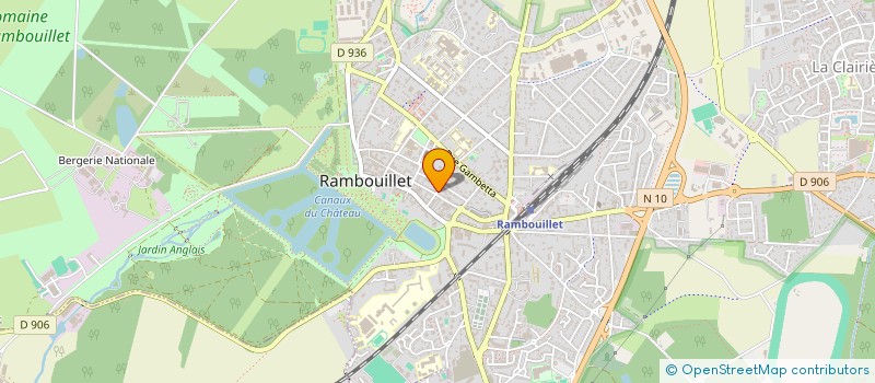 localisation de l'entreprise INDIVISION JACQUES-ROBER  RAMBOUILLET