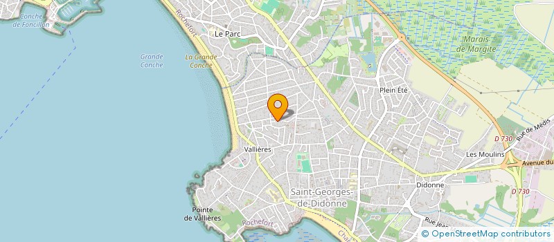 localisation de l'entreprise INDIVISION JADE  SAINT-GEORGES-DE-DIDONNE