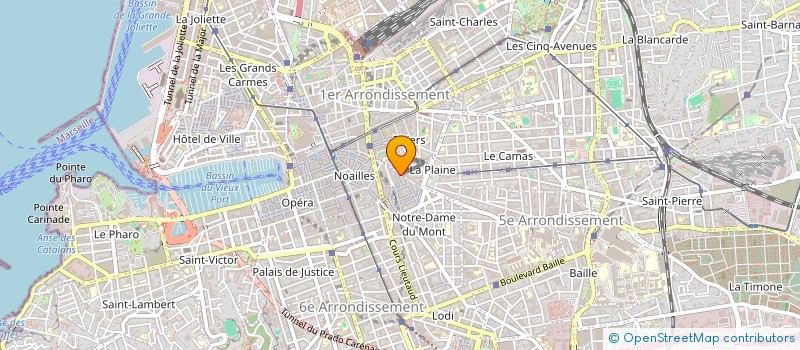 localisation de l'entreprise INDIVISION JADE PENET DAVID TRIAL à MARSEILLE