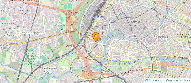 localisation de l'entreprise INDIVISION JAEGER ET RAVALLI à STRASBOURG
