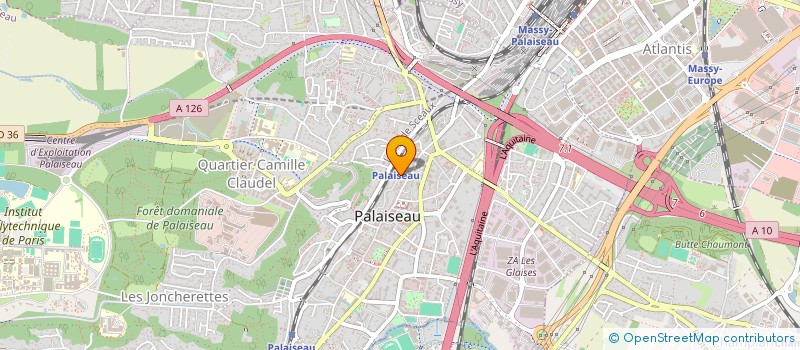 localisation de l'entreprise INDIVISION JAILLET ET RAEDECKER  PALAISEAU