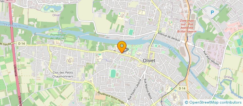 localisation de l'entreprise INDIVISION JALOUNEIX à OLIVET