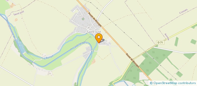 localisation de l'entreprise INDIVISION JAMET  SOYE-EN-SEPTAINE