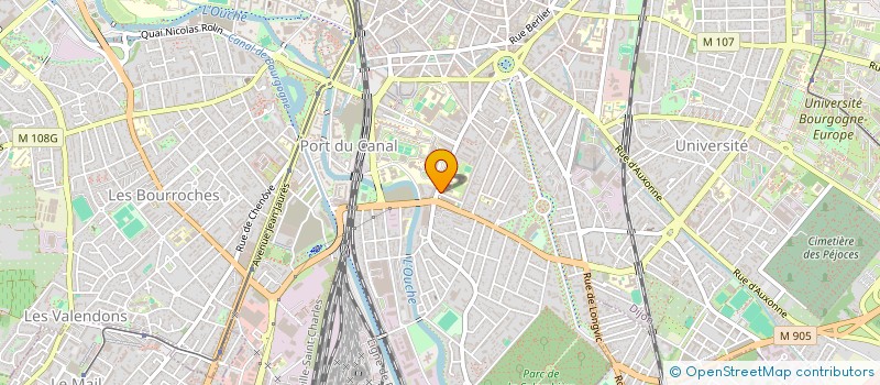 localisation de l'entreprise INDIVISION JAMMEL LMNP  DIJON