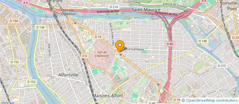 localisation de l'entreprise INDIVISION JAMMET LUC ET MARIE-LAURE  MAISONS-ALFORT