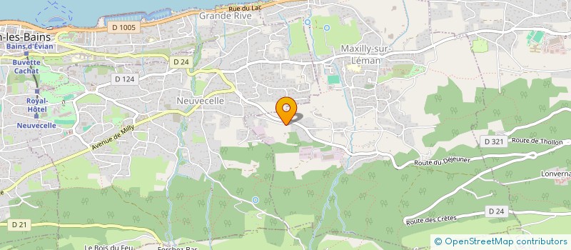 localisation de l'entreprise INDIVISION JAN  MAXILLY-SUR-LEMAN