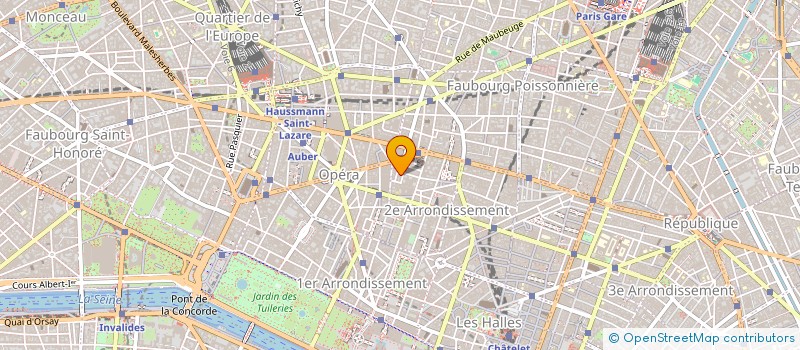 localisation de l'entreprise INDIVISION JAN ET MOUCHARD  PARIS