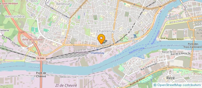 localisation de l'entreprise INDIVISION JANNEE/VINAS à NANTES