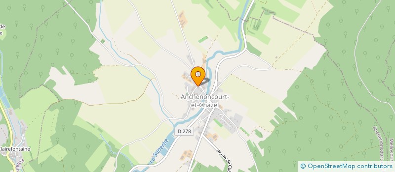 localisation de l'entreprise INDIVISION JANNIN  ANCHENONCOURT-ET-CHAZEL