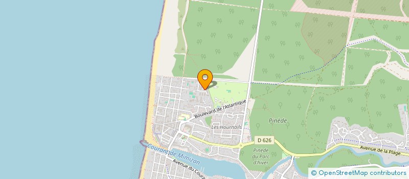 localisation de l'entreprise INDIVISION JANSSOONE BERTELOOT  MIMIZAN