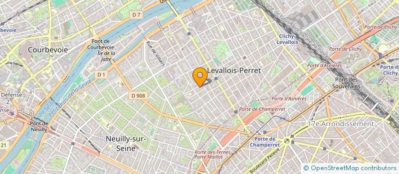 localisation de l'entreprise INDIVISION JAPHET à LEVALLOIS-PERRET