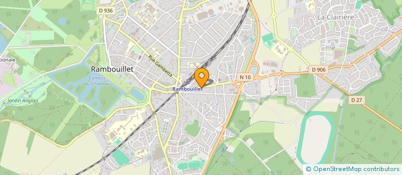 localisation de l'entreprise INDIVISION JARDE VINCENT ET SYLVESTRE LAURELLIE  RAMBOUILLET