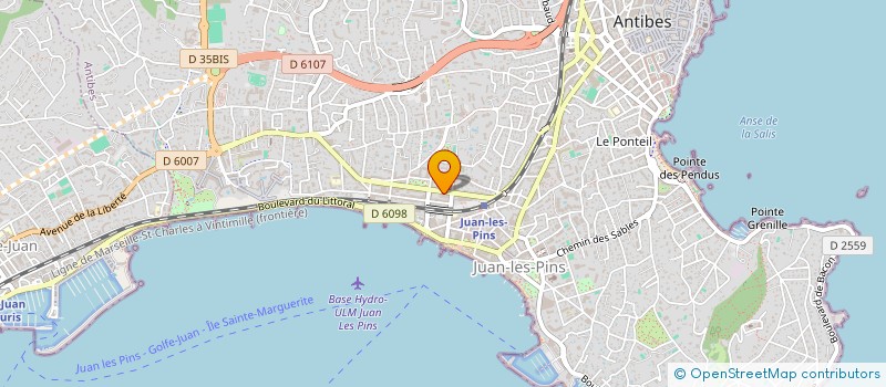 localisation de l'entreprise INDIVISION JARDIM  ANTIBES