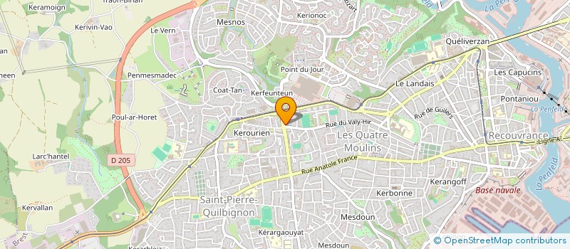 localisation de l'entreprise INDIVISION JARDIN - LEDUC à BREST