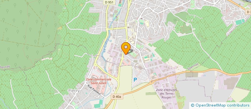 localisation de l'entreprise INDIVISION JARRIGE GALMARD  EPERNAY