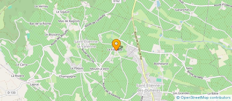 localisation de l'entreprise INDIVISION JARRY à SAINT-ETIENNE-LA-VARENNE