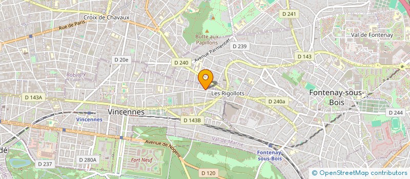 localisation de l'entreprise INDIVISION JAUNEAU à VINCENNES