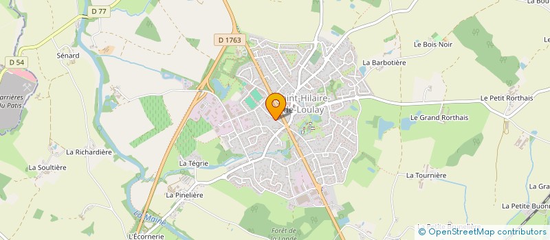 localisation de l'entreprise INDIVISION JAUNET à MONTAIGU-VENDEE