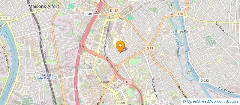 localisation de l'entreprise INDIVISION JAURES  CRETEIL