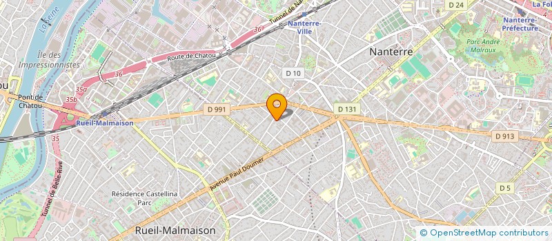 localisation de l'entreprise INDIVISION JEAN  NANTERRE