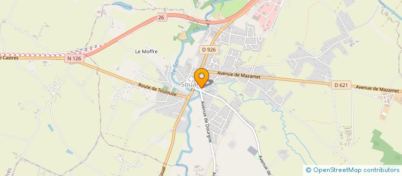 localisation de l'entreprise INDIVISION JEAN - AMOURETTE  SOUAL