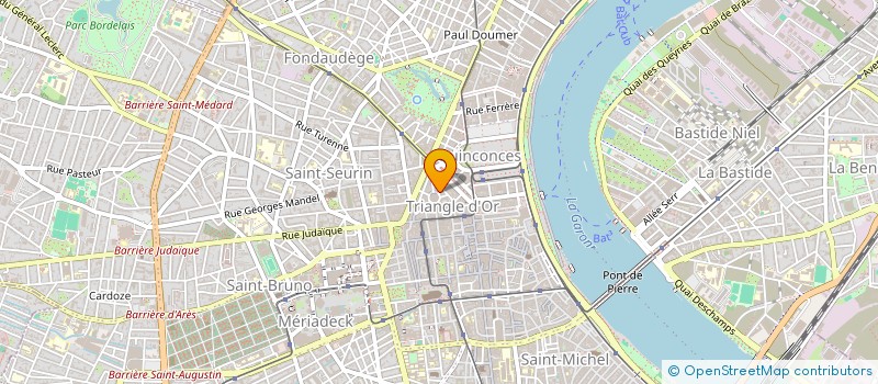 localisation de l'entreprise INDIVISION JEAN BERNARD GARGOU à BORDEAUX