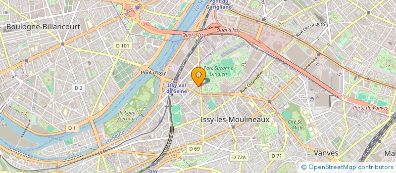 localisation de l'entreprise INDIVISION JEAN / DE NUCE DE LAMOTHE à ISSY-LES-MOULINEAUX